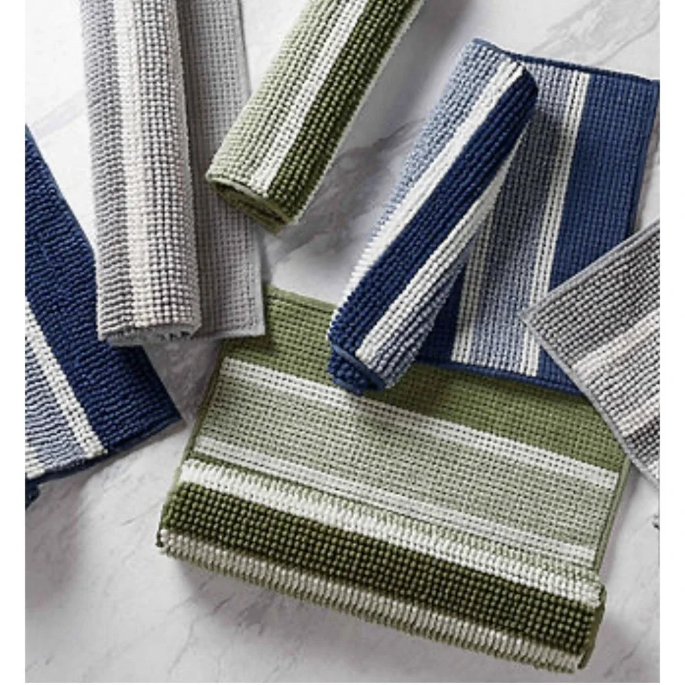 IZOD 2-PC Gray Bath Rug Set